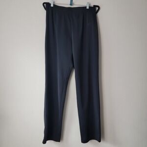 Nike Track Pants in Black; Track Pants - L, pull on Black NIKE check. open ankle